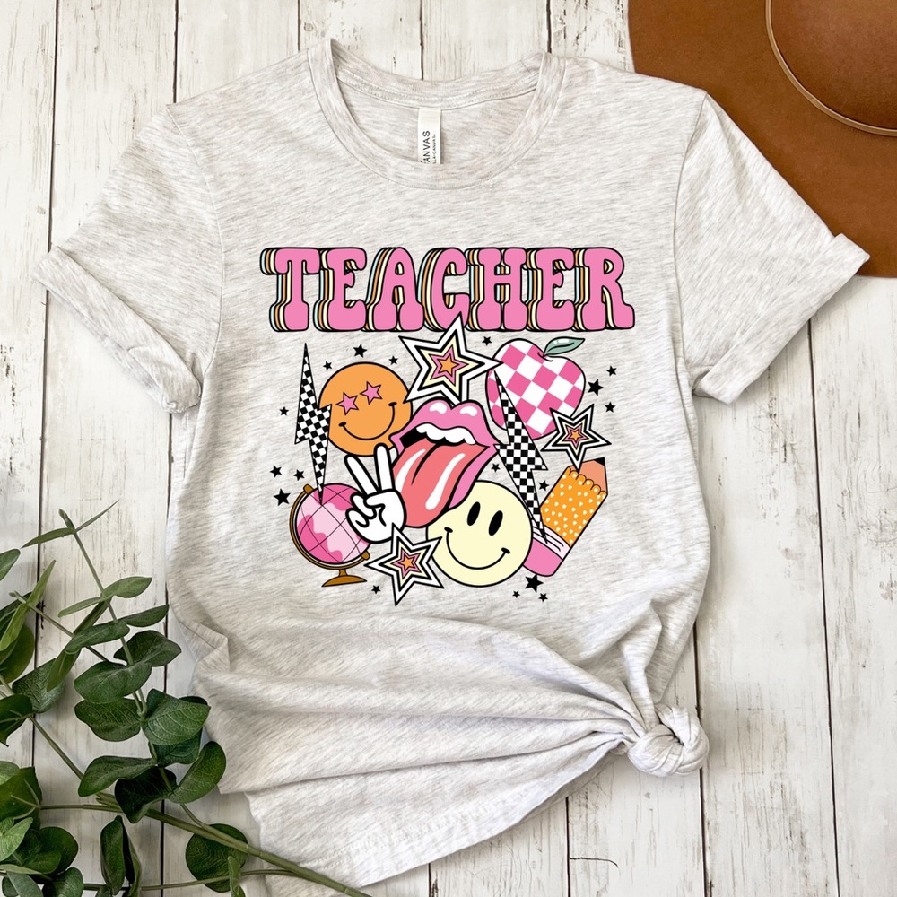 Teacher T-Shirt w/ Bella + Canvas Tee